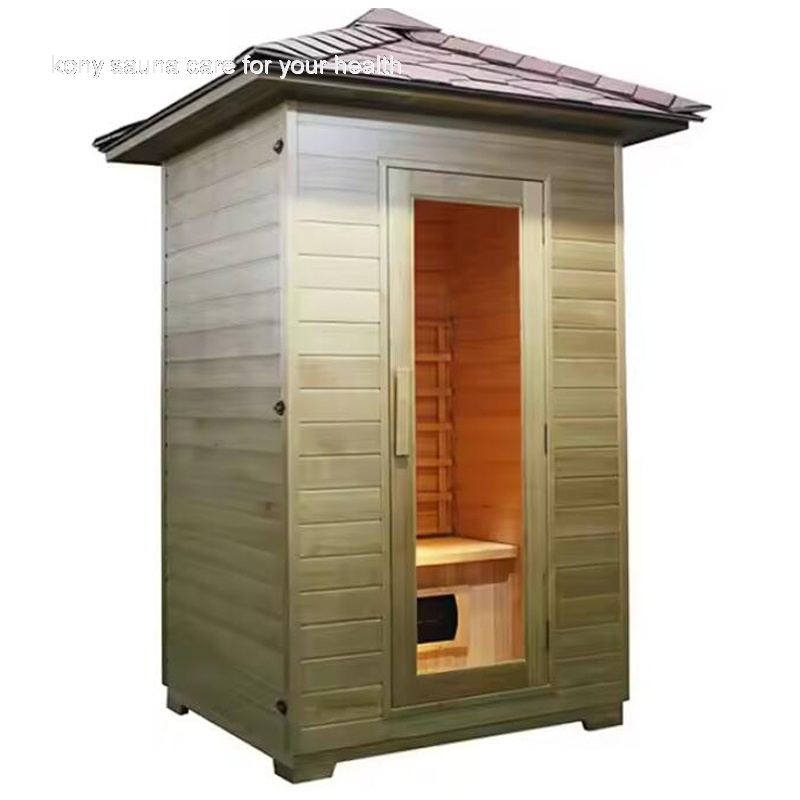 KY-OH02 outdoor sauna with far infrared heater