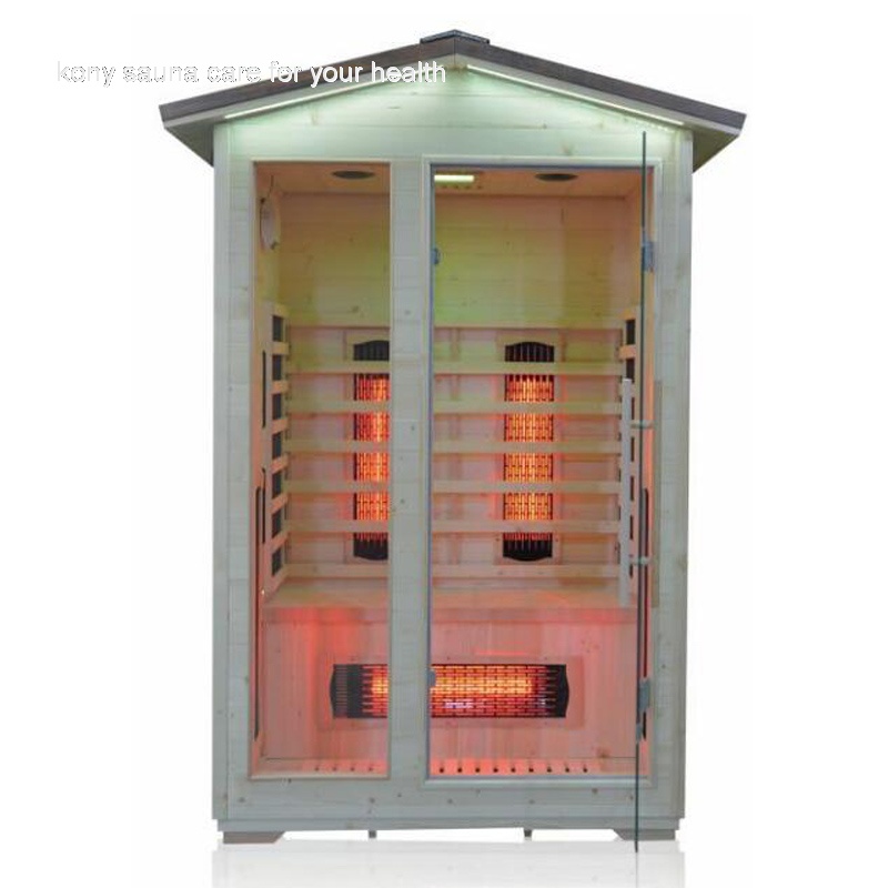 KY-OH02 outdoor sauna with far infrared heater